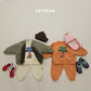 (Pre-order) Soybean Kids Winter - Little Traveler Fleece-Lined Top & Bottom Set 양기모꼬마여행자상하 (3 Colors)