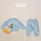 (Pre-order) Soybean Kids - Bear Adventure Top & Bottom Set 곰돌어드벤쳐상하복 (3 Colors)