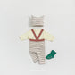 (Pre-order) OOTTBEBE Spring - Say OOTT Stripe Suspender Leggings 세이오뜨멜빵레깅스 (4 Colors)