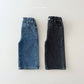 (Pre-order) Daily Bebe Winter - Kids' Fleece-Lined Denim Pants 기모 데님팬츠 (2 Colors)