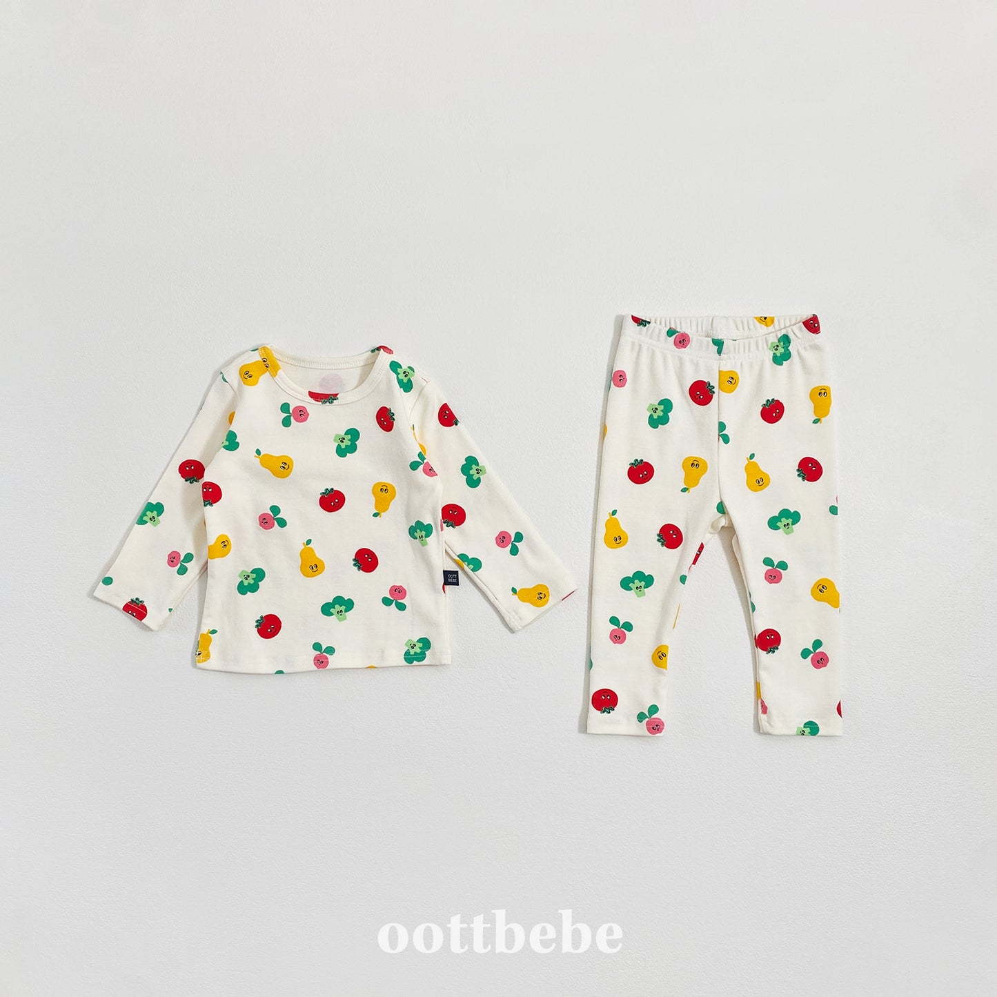 (Pre-order) OOTTBEBE Winter - Yum Yum Friends Homewear 얌얌친구실내복 (3 Colors)