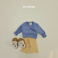 (Pre-order) Soybean Kids Winter - Puffy Contrast Flare Set 퐁실배색플레어세트 (3 Colors)