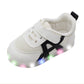 (Pre-order) KoongsKoongs Kids’ Bread LED Light-up Sneakers (Ink Black)