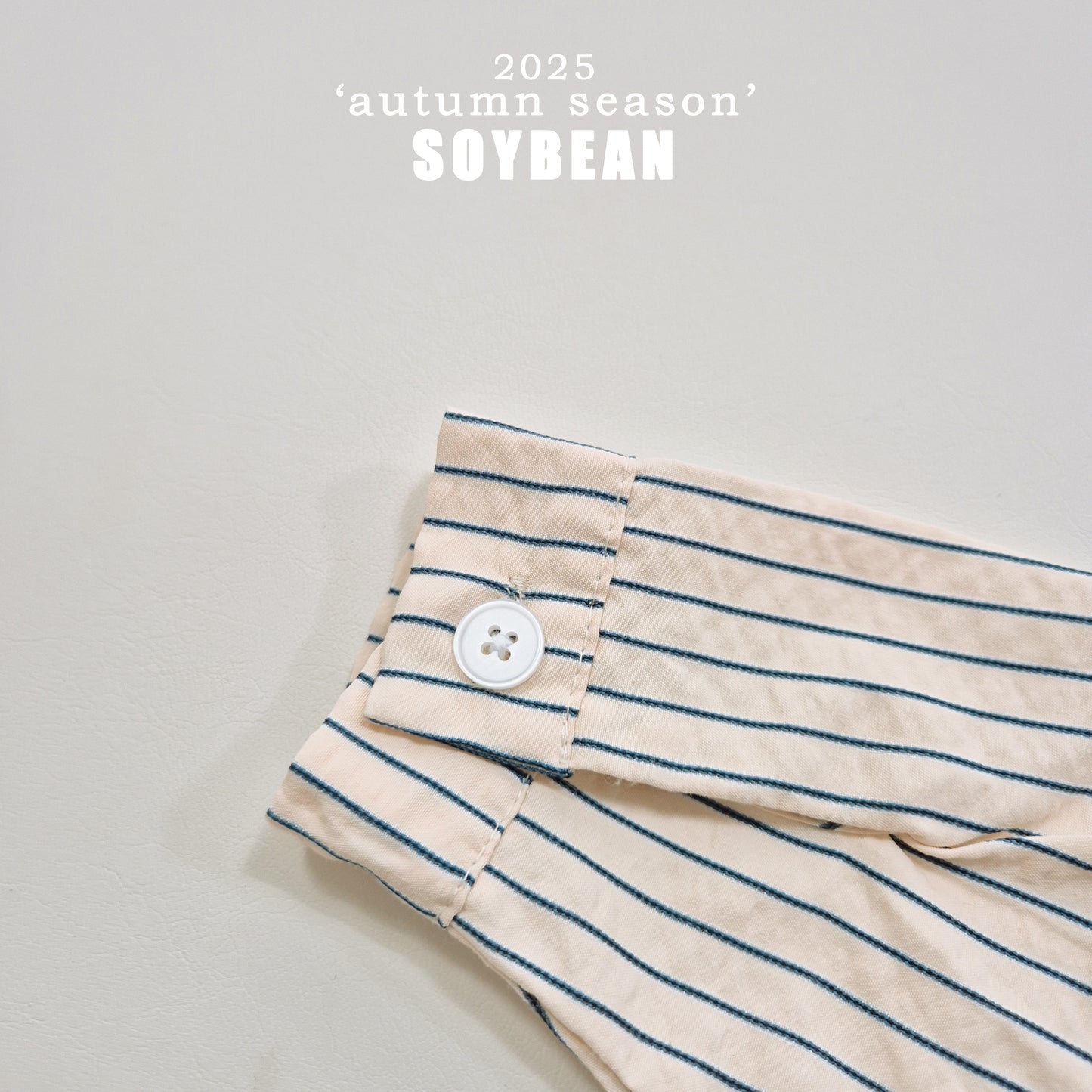 (Pre-order) Soybean Kids - Stra Comfort Stripe Shirt (2 Colors)
