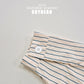 (Pre-order) Soybean Kids - Stra Comfort Stripe Shirt (2 Colors)