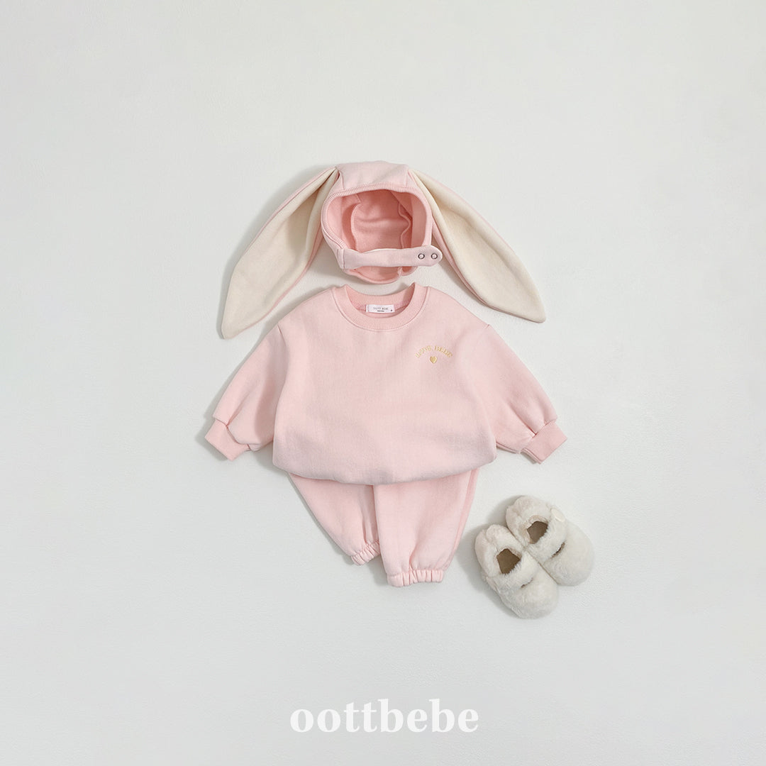 (Pre-order) OOTTBEBE Winter -  Bunny Ear Hood 바니모자 (5 Colors)