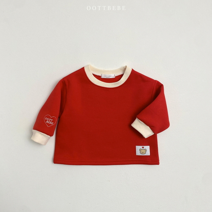 (Pre-order) OOTTBEBE - Vivi Pop Sweatshirt 비비맨투맨 (3 Colors)