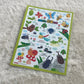 Learning Fun Multiplication Table Set (4-pack) 구구단 책받침