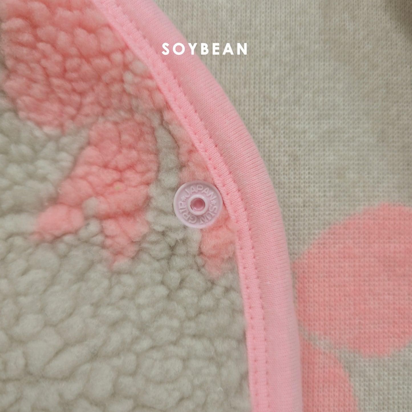 (Pre-order) Soybean Kids Winter - Ribbon Sherpa Jacket 리본양털자켓 (2 Colors)