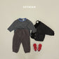 (Pre-order) Soybean Kids Winter - Fleece-Lined Pintuck Jogger Pants 양기모핀턱조거팬츠 (5 Colors)