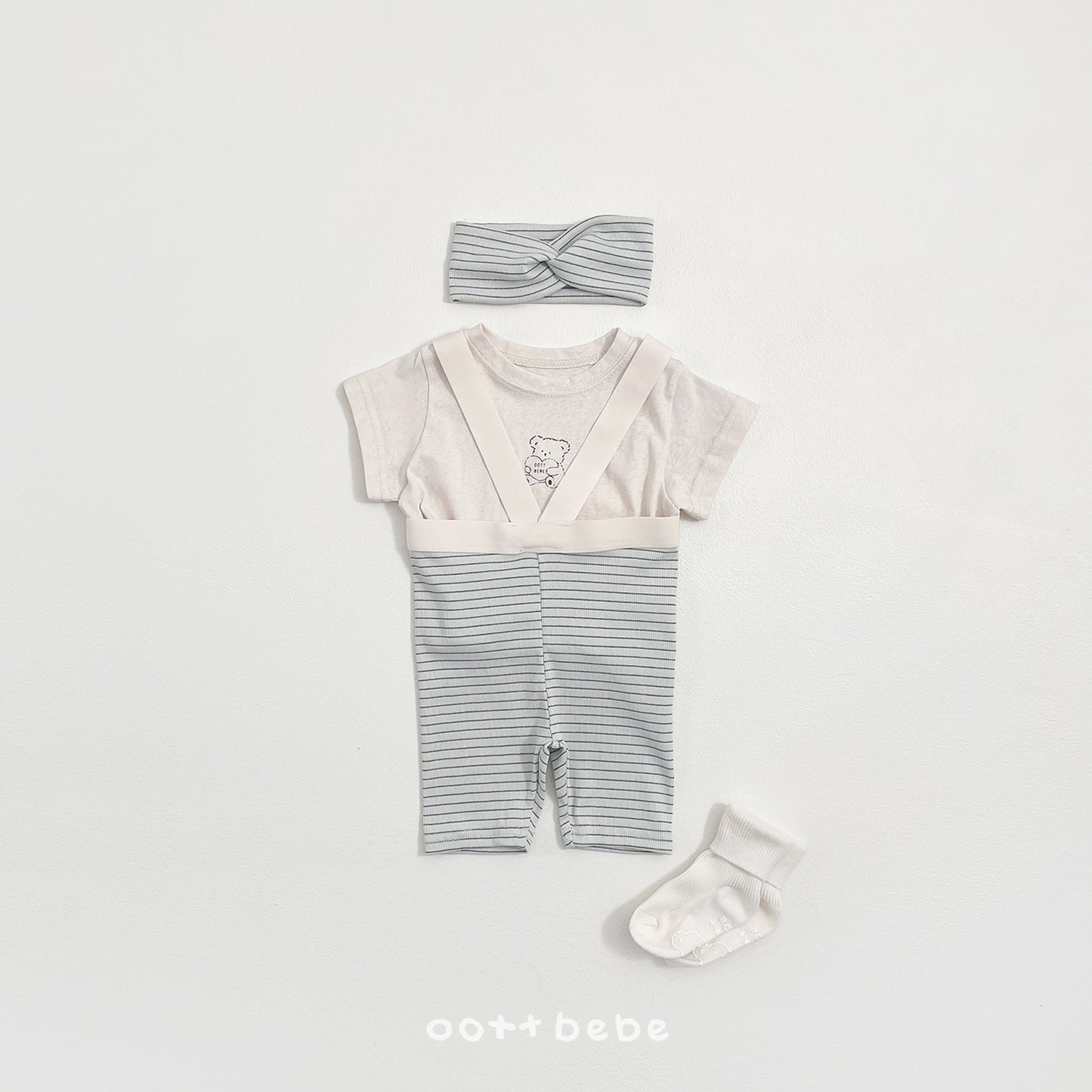 (Pre-order) OOTTBEBE Summer - Sherbet Hairband (Baby) 샤베트 헤어밴드 (5 Colors)