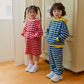 (Pre-order) Daily Bebe - Kids’ Couple Striped Set 커플 단가라세트 (2 Colors)