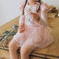 (Pre-order) KoongsKoongs Kids’ Premium Elina Rash Guard Dress Set (Pink)