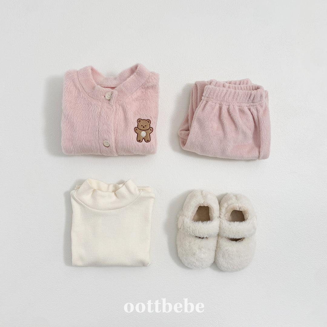 (Pre-order) OOTTBEBE Winter - Cotton Candy Jogger Pants 솜사탕조거팬츠 (4 Colors)