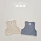 (Pre-order) Soybean Kids - Little Lace Vest 꼬마레이스조끼 (2 Colors)