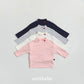 (Pre-order) OOTTBEBE Winter - Signature Heart Turtleneck Tee OT하트폴라티 (4 Colors)