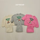 (Pre-order) Soybean Kids Winter - Snow Fun Fleece-Lined Top & Bottom Set 양기모스노우펀상하 (3 Colors)