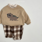 (Pre-order) OOTTBEBE - Winter Dinosaur Sweatshirts 아기공룡맨투맨 (3 Colors)