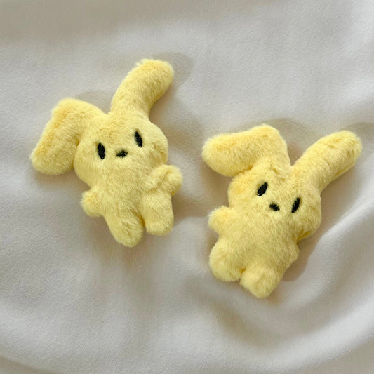 (Chenny Bong Bong) Kids’ Yellow Bunny Hair Clip (1 Piece)