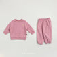 (Pre-order) OOTTBEBE Spring - Love OOTT Top & Bottom Set 러브오뜨상하복 (4 Colors)
