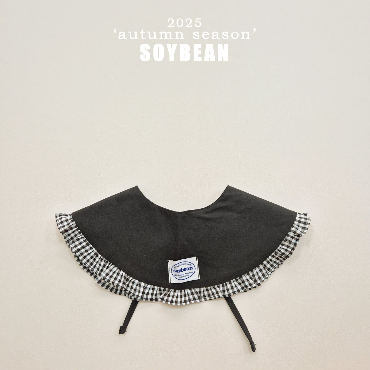 (Pre-order) Soybean Kids - Ribbon Lace Cape 리본레이스케이프 (3 Colors)