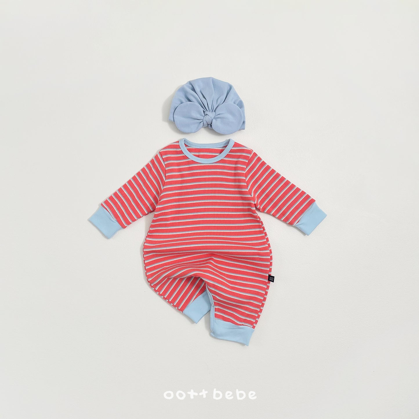 (Pre-order) OOTTBEBE Spring - Apollo Stripe Bodysuit 아폴로슈트 (3 Colors)