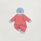 (Pre-order) OOTTBEBE Spring - Apollo Stripe Bodysuit 아폴로슈트 (3 Colors)