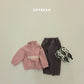 (Pre-order) Soybean Kids Winter - Fleece-Lined Pintuck Jogger Pants 양기모핀턱조거팬츠 (5 Colors)