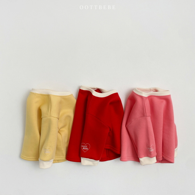 (Pre-order) OOTTBEBE - Vivi Pop Sweatshirt 비비맨투맨 (3 Colors)