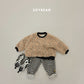 (Pre-order) Soybean Kids Winter - Popping Sherpa Sweatshirt 팝핑양털맨투맨 (4 Colors)