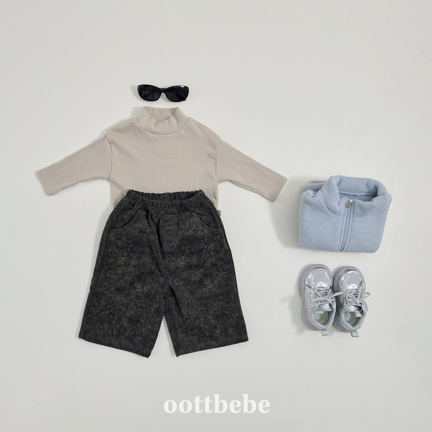 (Pre-order) OOTTBEBE Winter - Stone Pocket Pants 스톤포켓팬츠 (2 Colors)
