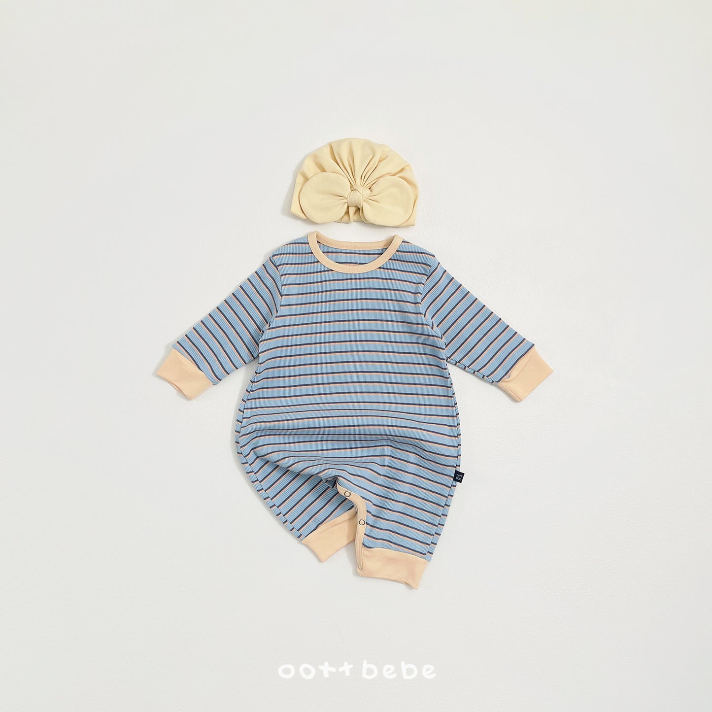 (Pre-order) OOTTBEBE Spring - Apollo Stripe Bodysuit 아폴로슈트 (3 Colors)