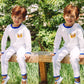 (Pre-order) KoongsKoongs Kids’ Premium Tok Tok Warm All-in-One Rash Guard (Cheetah)