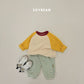 (Pre-order) Soybean Kids Winter - Color Pang Fleece Tee 컬러팡플리스티 (6 Colors)