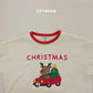 (Pre-order) Soybean Kids Winter - Merry Mongle Loose Pajama Set 메리몽글루즈실내복 (2 Colors)