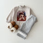 (Pre-order) Daily Bebe - Kids' Puppy Mock-Neck Sweatshirt 강아지 반목 맨투맨 (2 Colors)