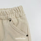 (Pre-order) OOTTBEBE Winter - Patchwork Cotton Pants 패치워크팬츠 (2 Colors)