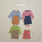 (Pre-order) Soybean Kids Winter - Warm Hug Fleece-Lined Pajama Set 따숩허그세트 (4 Colors)