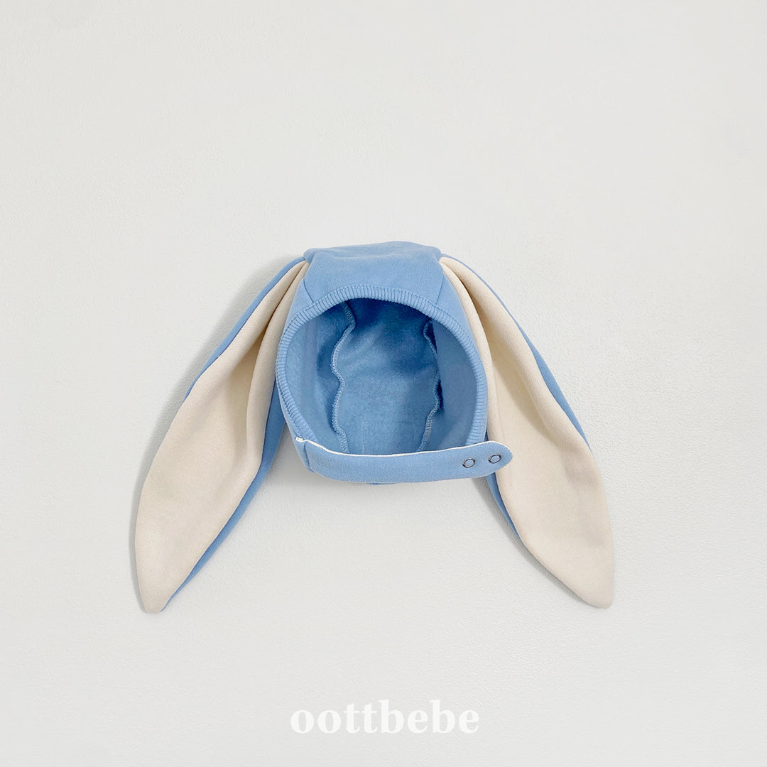 (Pre-order) OOTTBEBE Winter -  Bunny Ear Hood 바니모자 (5 Colors)