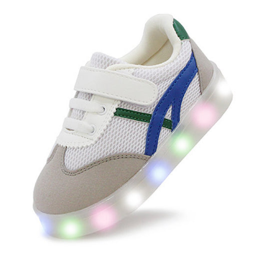 (Pre-order) KoongsKoongs Kids’ Bliss LED Light-up Sneakers (Blue)