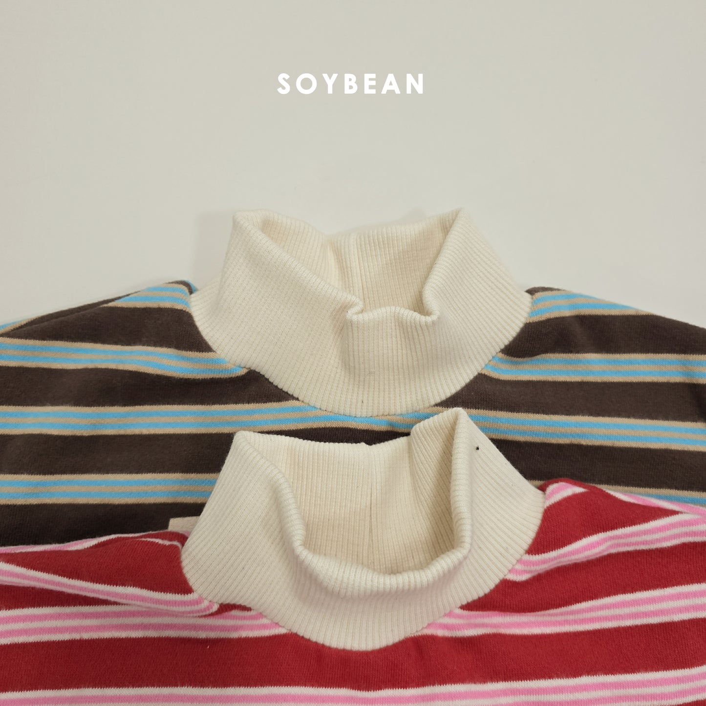 (Pre-order) Soybean Kids Winter - Alaska Fleece-Lined Mock Neck Sweatshirt 알래스카양기모맨투맨 (2 Colors)