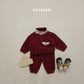 (Pre-order) Soybean Kids Winter - Mountain Neck Fleece Top & Bottom Set 마운틴넥플리스세트 (4 Colors)