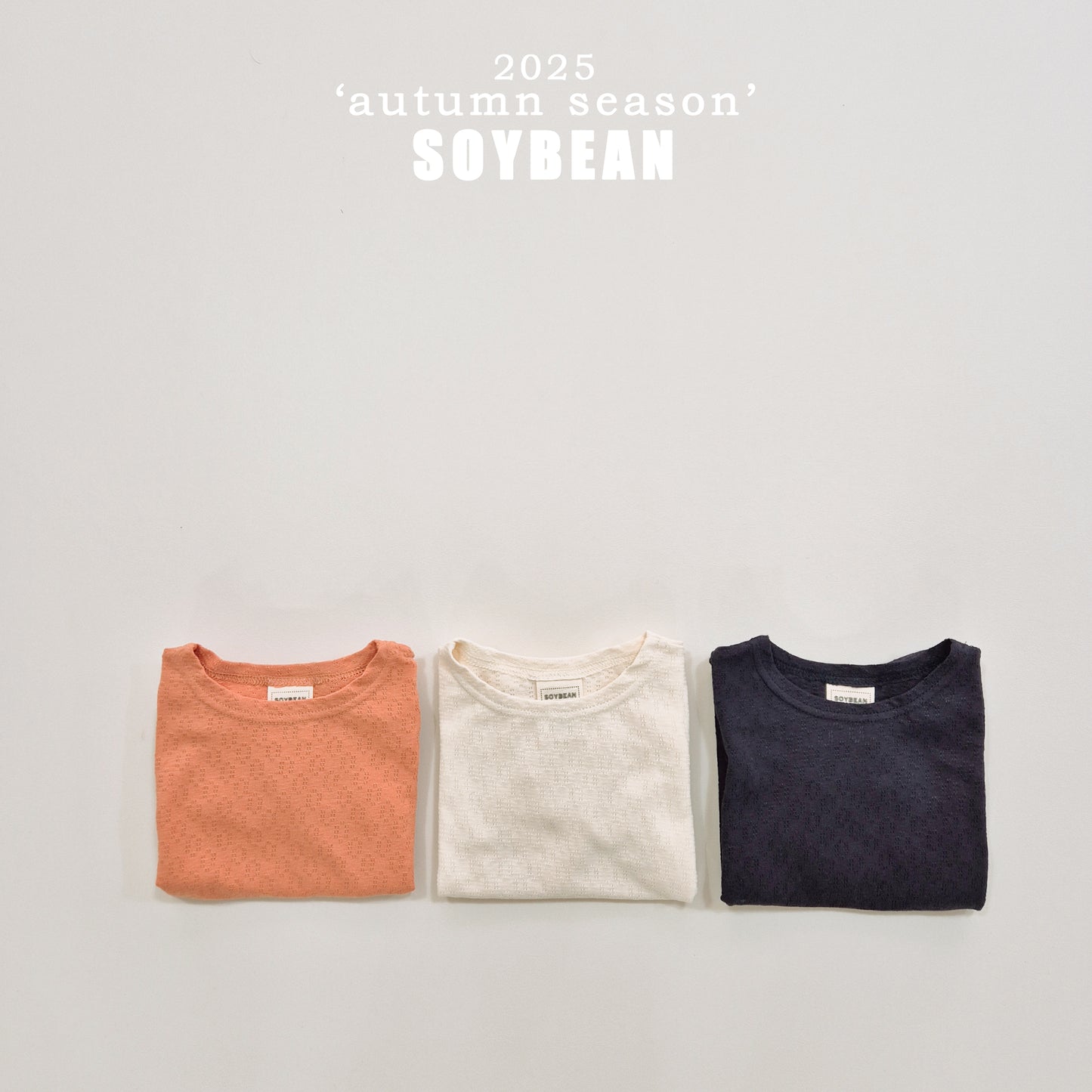 (Pre-order) Soybean Kids - Rosy Puff Tee 로지퍼프티 (3 Colors)