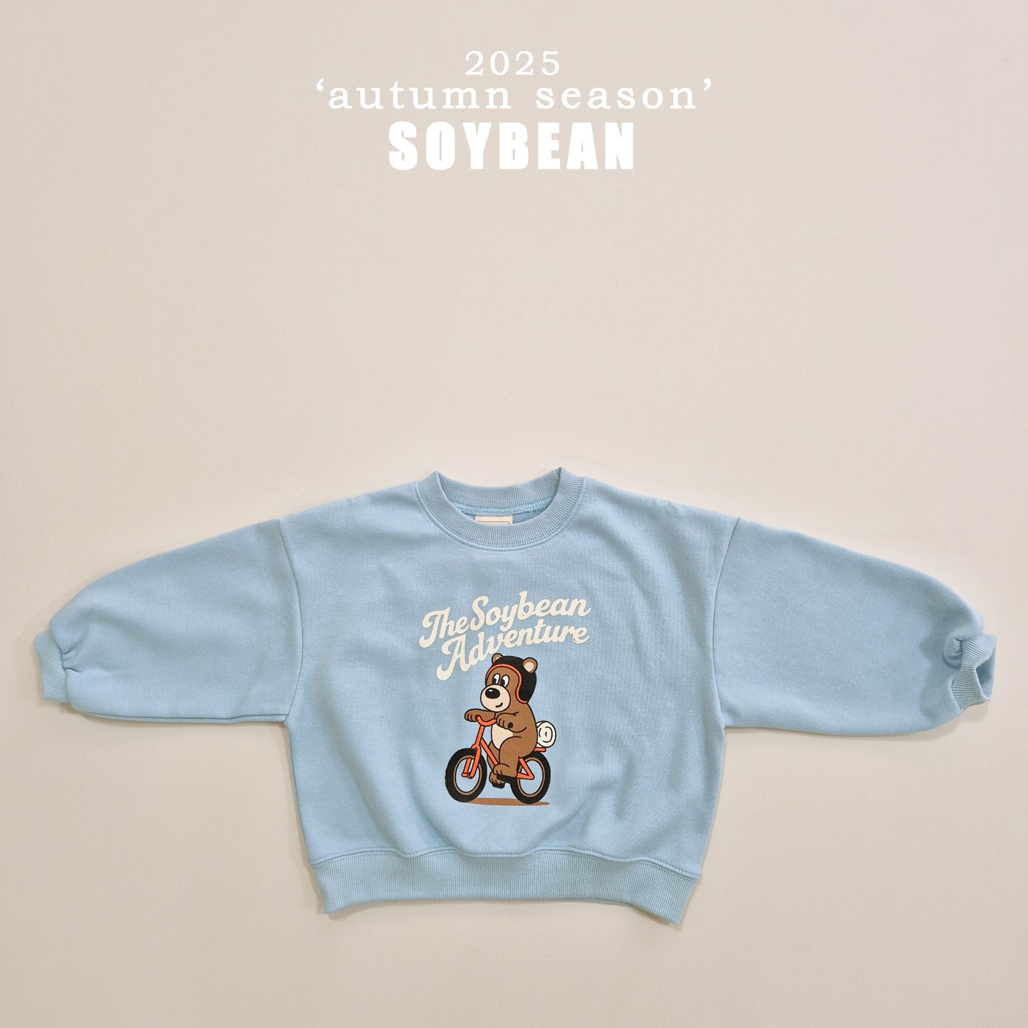 (Pre-order) Soybean Kids - Bear Adventure Top & Bottom Set 곰돌어드벤쳐상하복 (3 Colors)