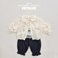 (Pre-order) Soybean Kids - Lace Windbreaker Jacket 레이스바람막이 (2 Colors)