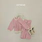 (Pre-order) Soybean Kids Winter - Daily Knit Top & Bottom Set 데일리니트상하 (2 Colors)