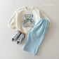 (In-stock) Daily Bebe Spring - Kids' Floral Sweatshirt 플로럴 맨투맨 (2 Colors) (Copy)