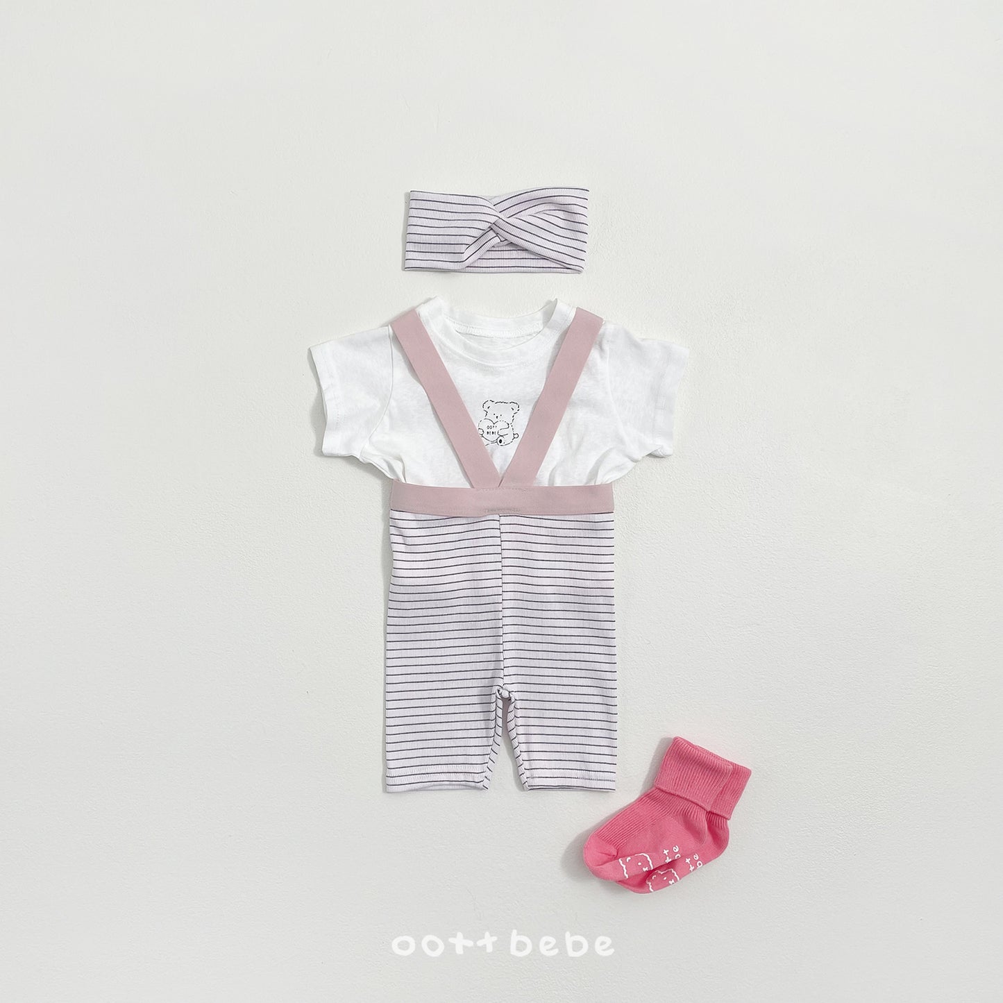 (Pre-order) OOTTBEBE Summer - Sherbet Hairband (Baby) 샤베트 헤어밴드 (5 Colors)