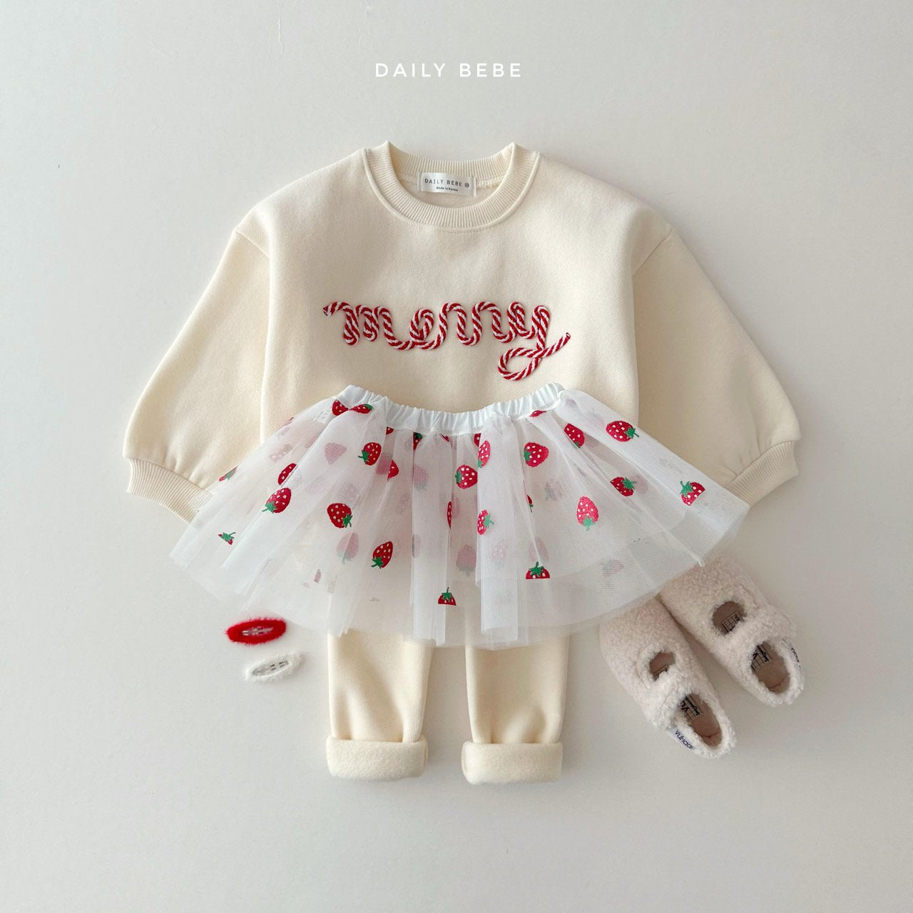 (Pre-order) Daily Bebe Winter - Kids' Layered Tutu Skirt 레이어드 튜튜 (2 Colors)