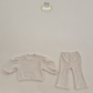 (Pre-order) Soybean Kids - Mink Flare Top & Bottom Set 밍크나팔상하복 (3 Colors)